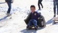 Karın keyfini doyasıya çıkarttılar