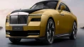 Rolls-Royce ilk elektrikli otomobili Spectre'ı tanıttı