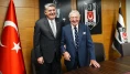 Rahmi Koç, Beşiktaş Başkanı Serdal Adalı'yı ziyaret etti