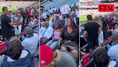 Acun Ilıcalı ile Çağla Ilıcalı, Dünya Kupası finalinde tribünde taraftarlarla tartışma yaşadı