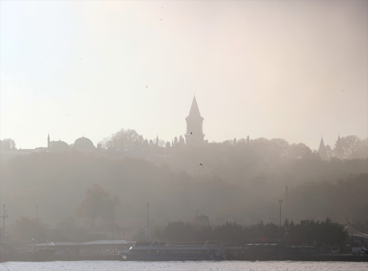 İstanbul'da sis etkili oldu 6