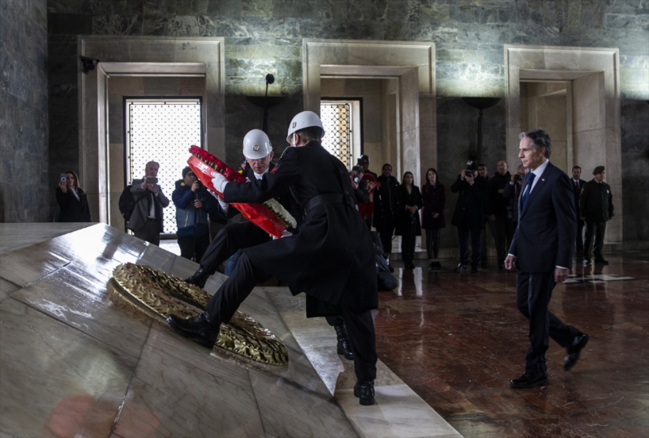 ABD Dışişleri Bakanı Antony Blinken Anıtkabir’i ziyaret etti 3