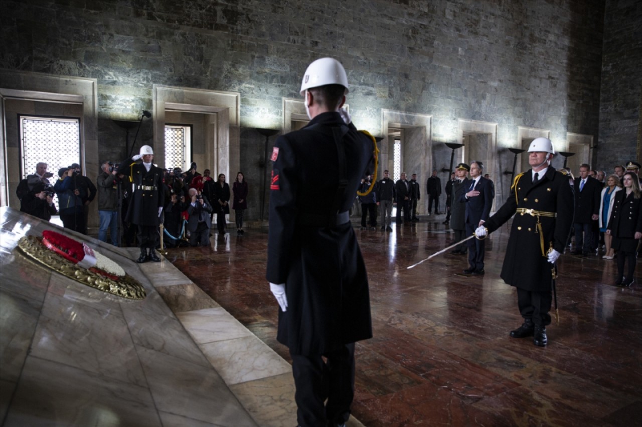 ABD Dışişleri Bakanı Antony Blinken Anıtkabir’i ziyaret etti 4