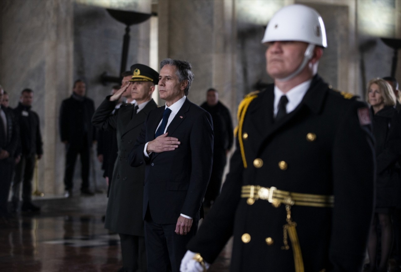 ABD Dışişleri Bakanı Antony Blinken Anıtkabir’i ziyaret etti 2