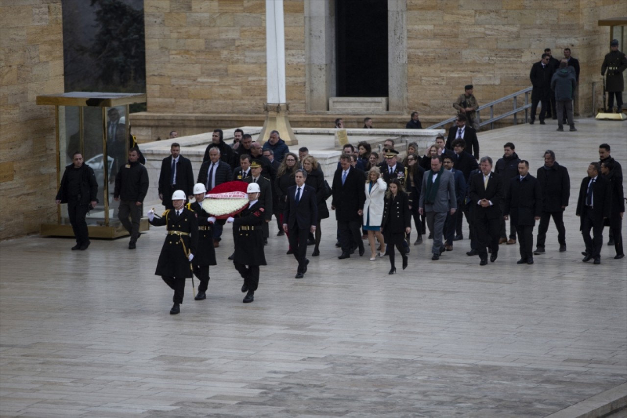 ABD Dışişleri Bakanı Antony Blinken Anıtkabir’i ziyaret etti 5