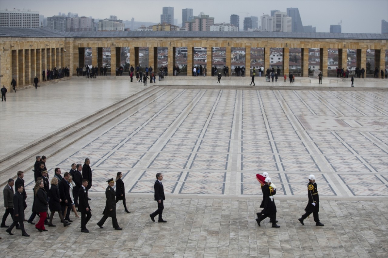 ABD Dışişleri Bakanı Antony Blinken Anıtkabir’i ziyaret etti 8