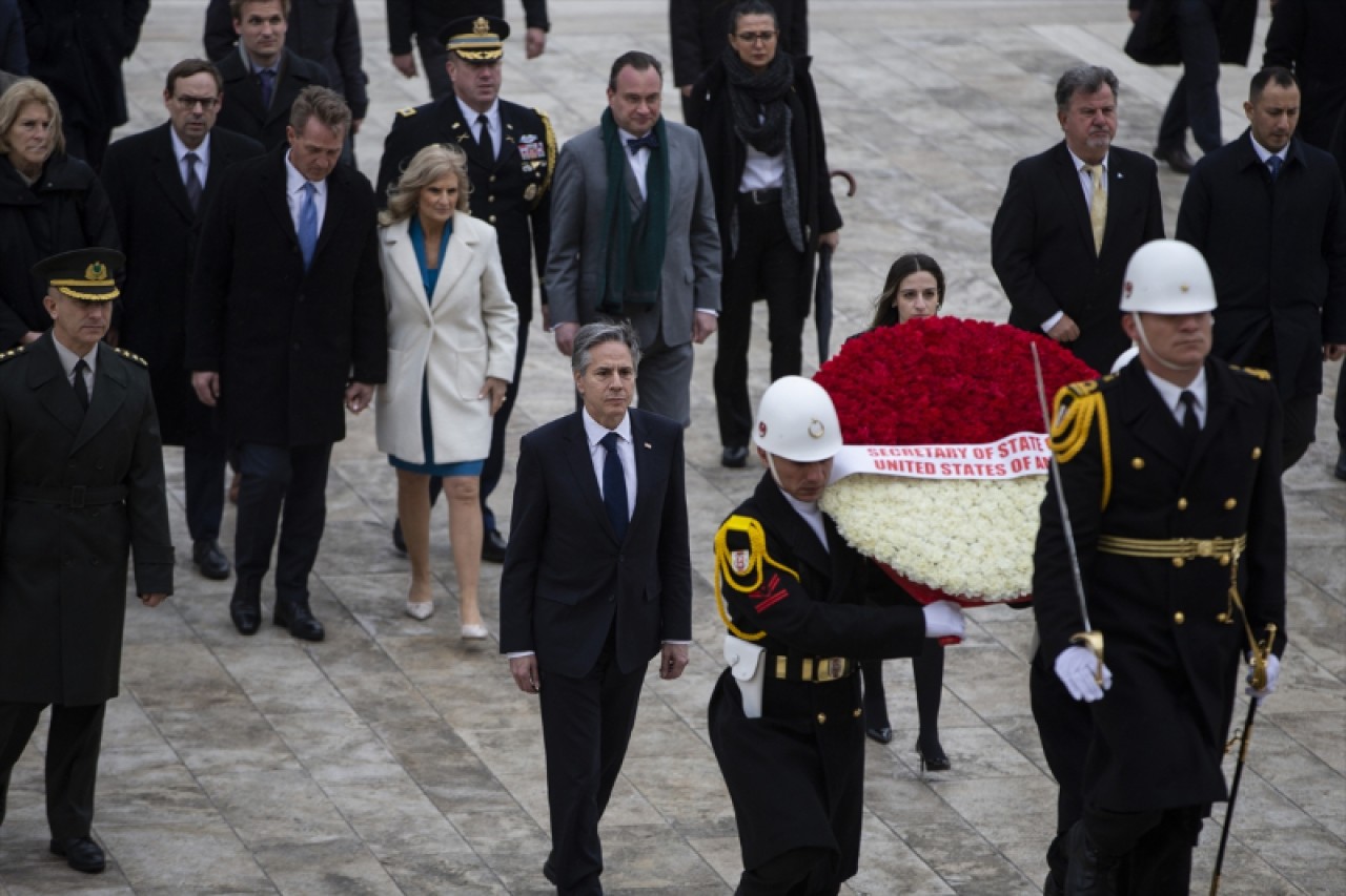 ABD Dışişleri Bakanı Antony Blinken Anıtkabir’i ziyaret etti 6