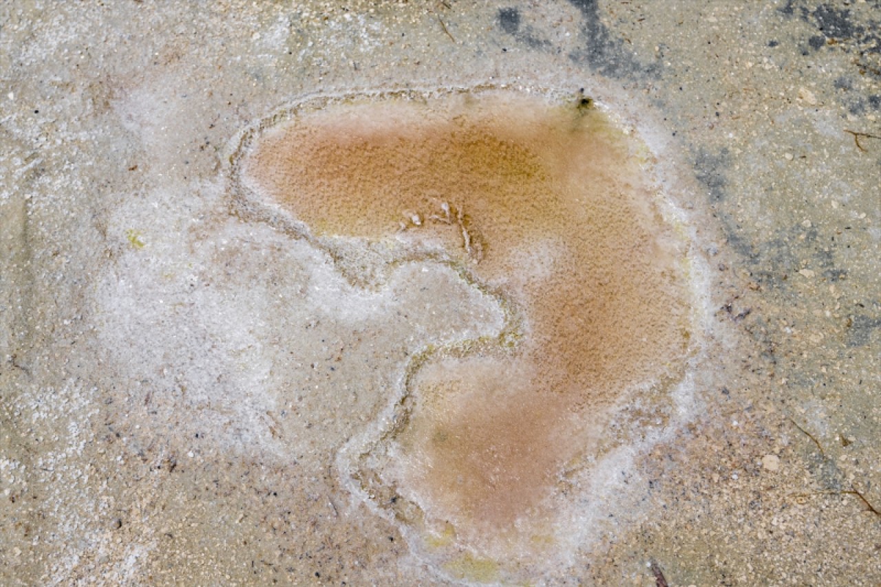 Kuraklığın gölgesindeki Meke Gölü 11