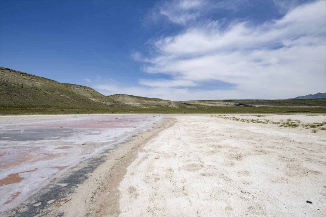 Kuraklığın gölgesindeki Meke Gölü 4