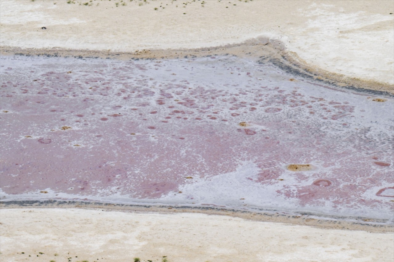 Kuraklığın gölgesindeki Meke Gölü 9