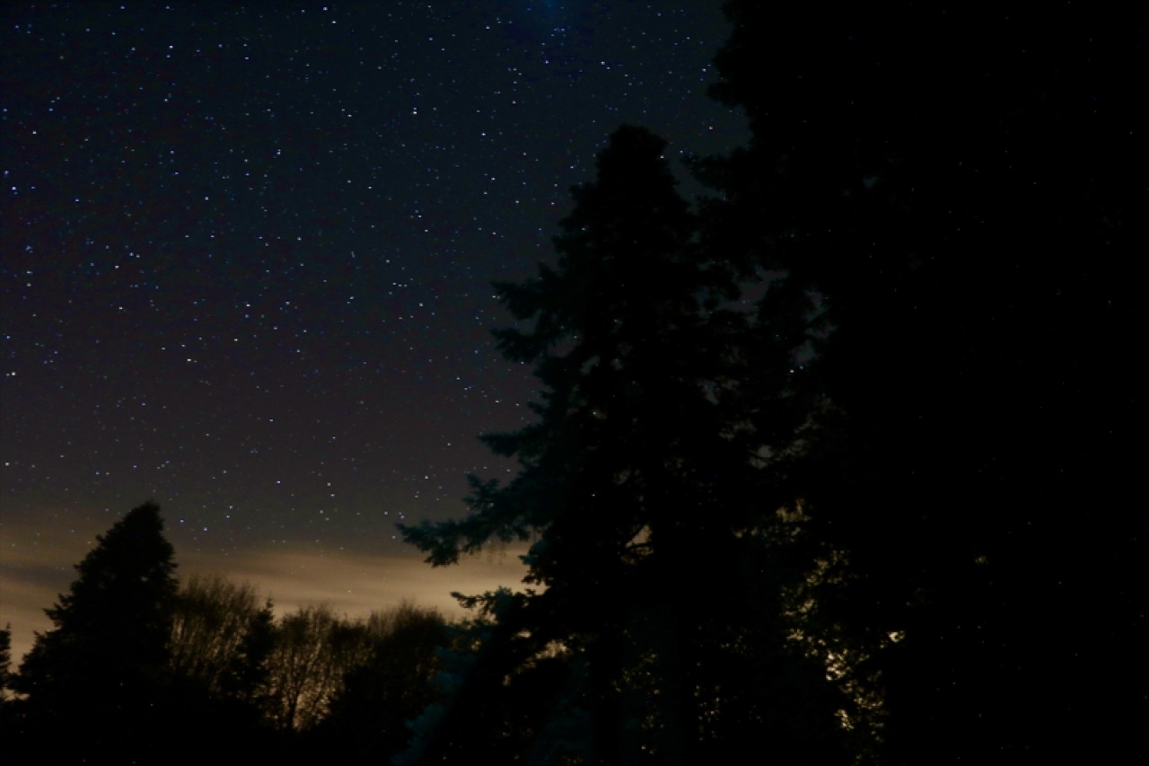 Çam Dağı'nda yıldızların görsel şöleni 6