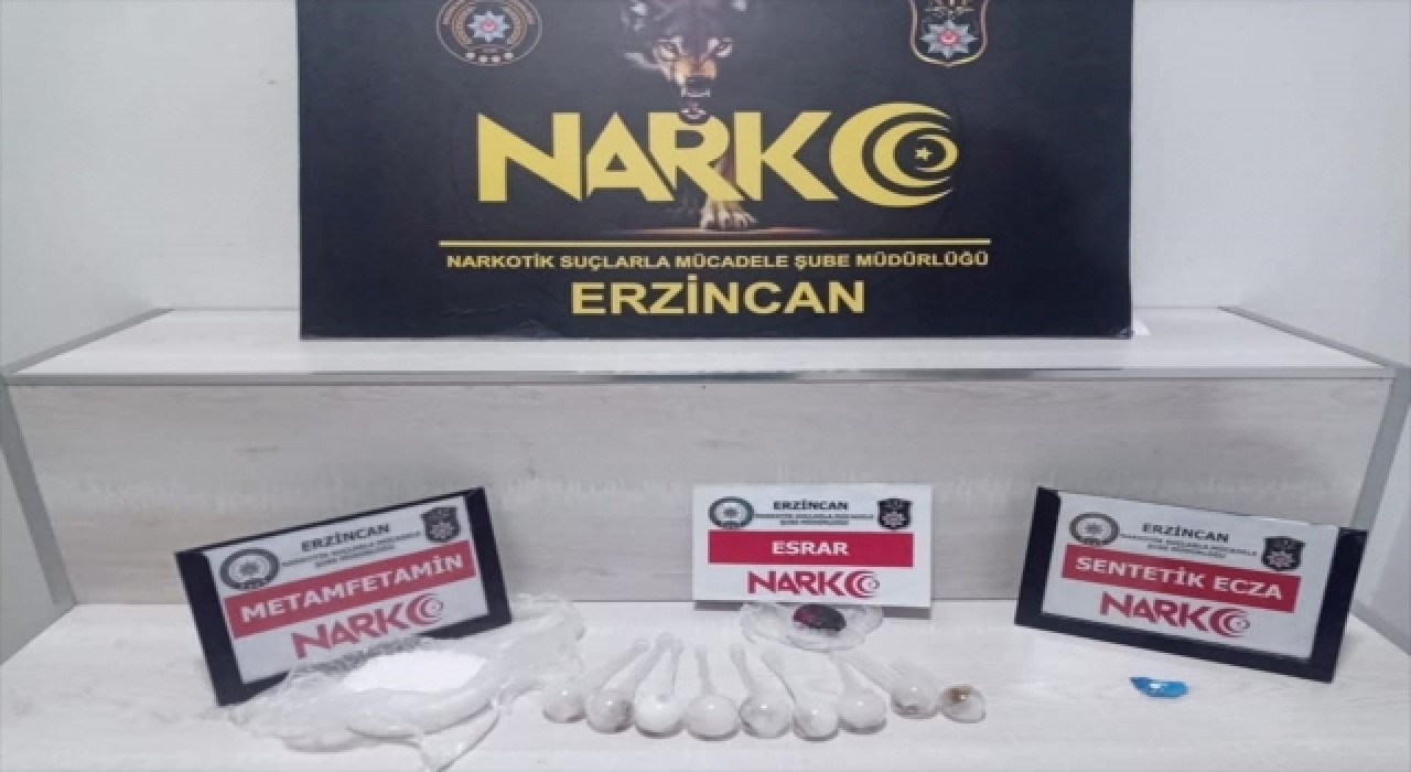 Erzincan’da uyuşturucu operasyonunda 1 kişi tutuklandı