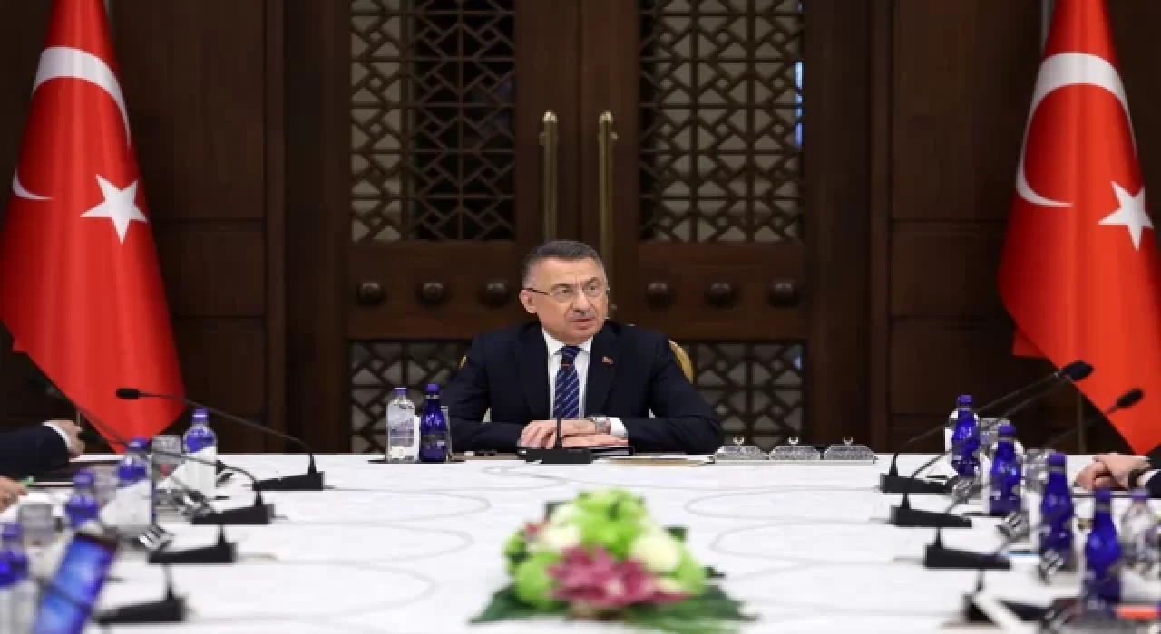 Ekonomi Koordinasyon Kurulu, Cumhurbaşkanı Yardımcısı Oktay başkanlığında toplandı