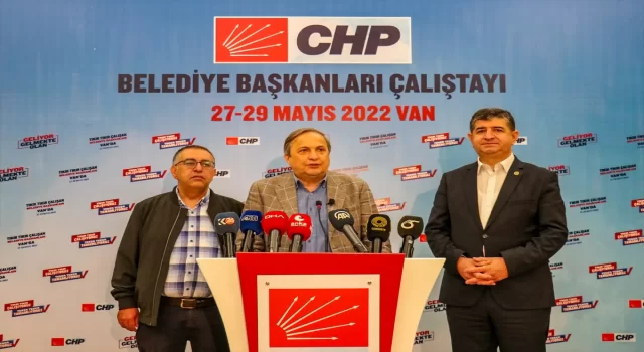 CHP’nin Van’da düzenlediği ”Belediye Başkanları Çalıştayı” sona erdi