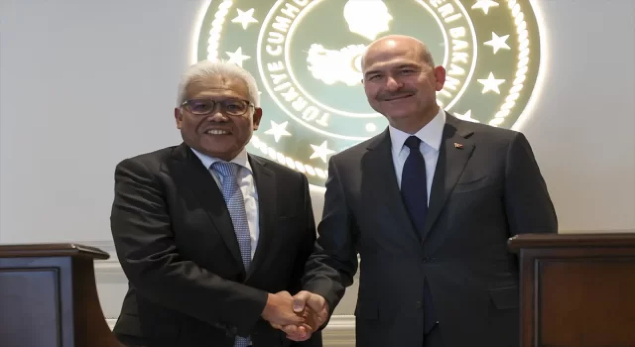 İçişleri Bakanı Soylu, Malezyalı mevkidaşı Zainudin’le görüştü