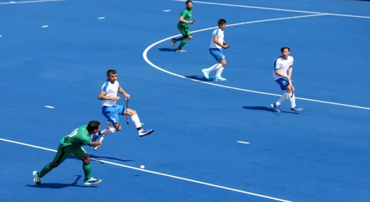 Çim Hokeyi Kulüpler Avrupa Şampiyonası C3 müsabakaları devam ediyor