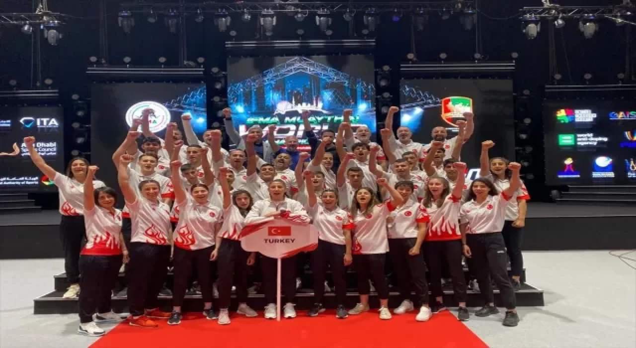 Muaythai Milli Takımı, Dünya Şampiyonası’nda 18 madalyayla 1. oldu