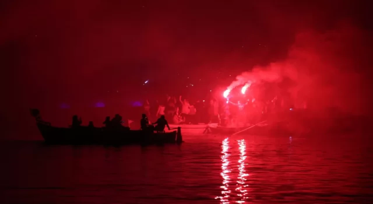 Trabzonspor taraftar dernekleri şampiyonluk kutlamalarını sürdürüyor