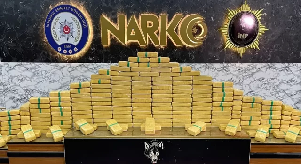 İstanbul’da 121 kilo 400 gram uyuşturucu ele geçirildi
