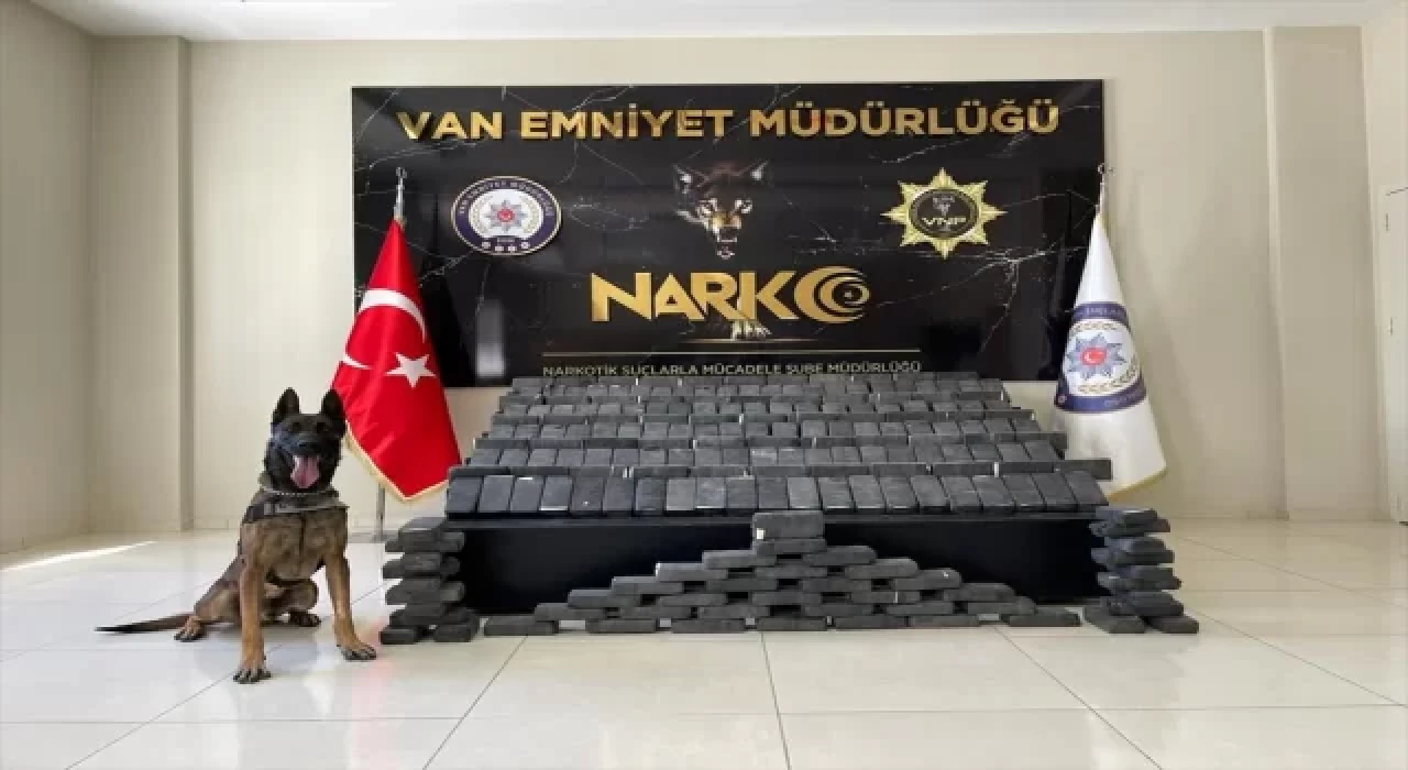 Van’da 115 kilo 300 gram uyuşturucu ele geçirildi