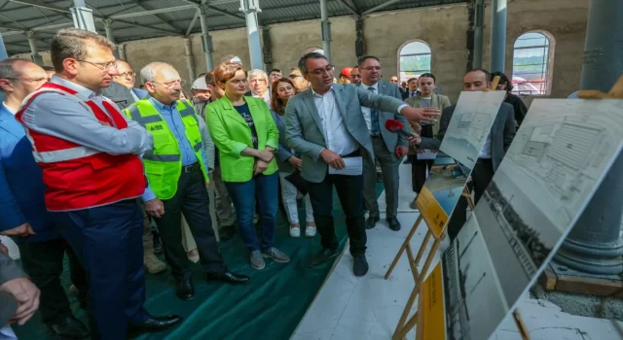 Kılıçdaroğlu, Feshane’deki restorasyon çalışmalarını inceledi