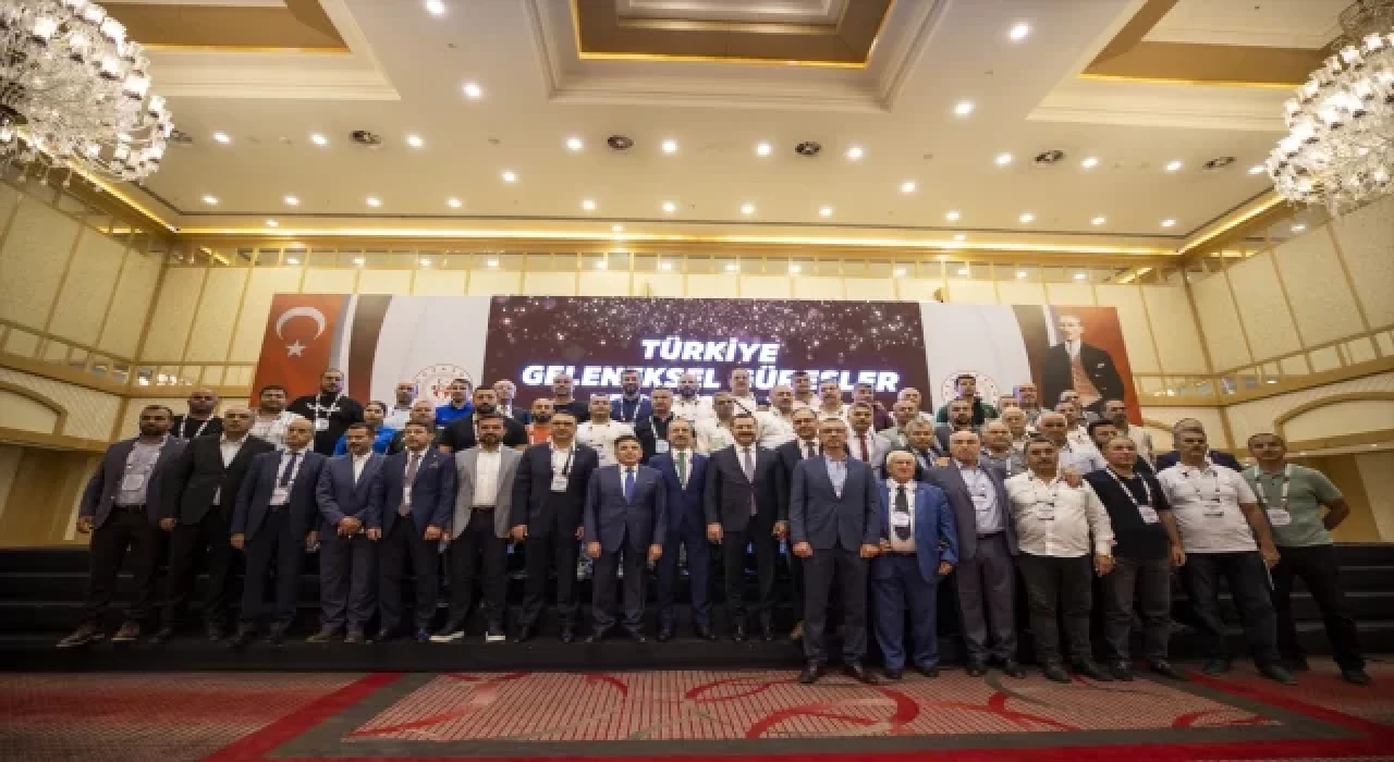 Türkiye Geleneksel Güreşler Federasyonunda başkanlığa İbrahim Türkiş seçildi