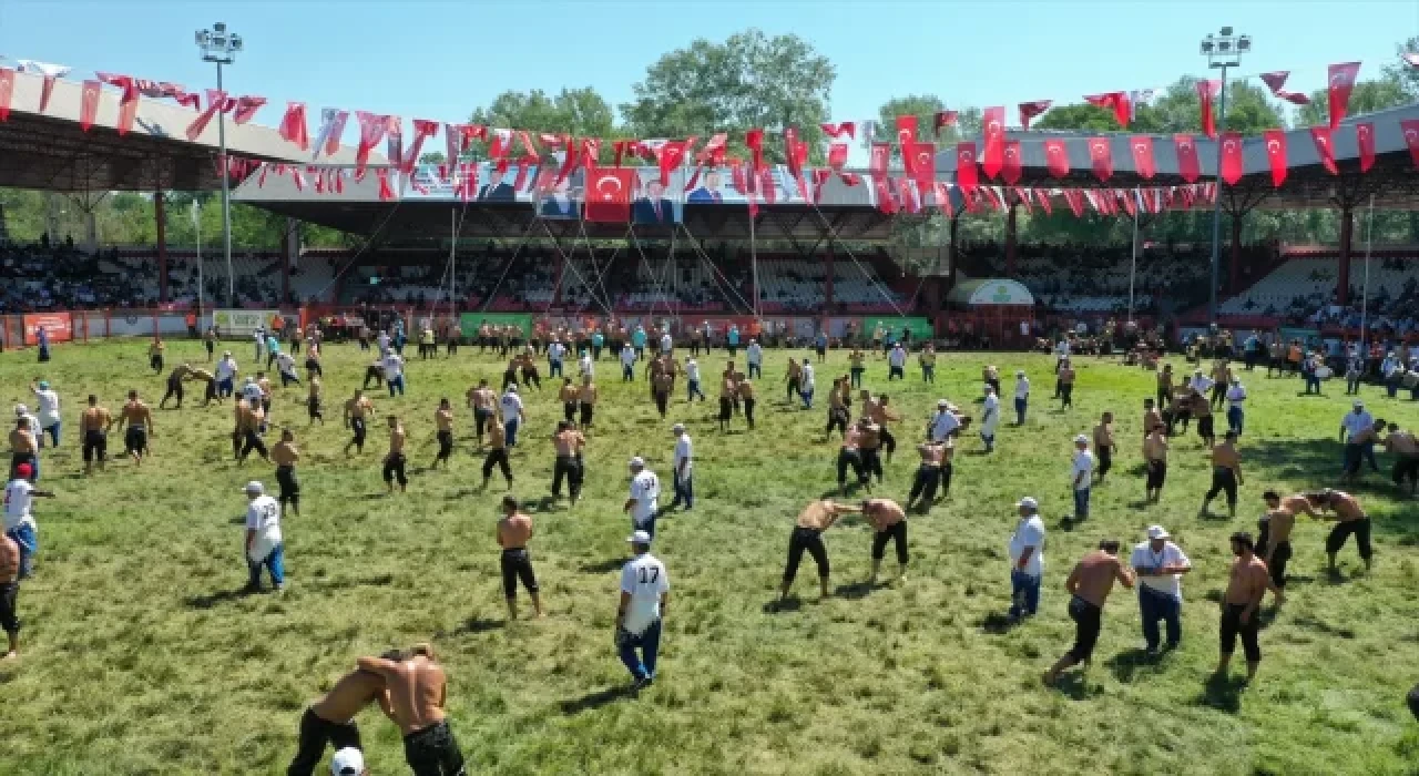 661. Tarihi Kırkpınar Yağlı Güreşleri’nin resmi açılışı yapıldı