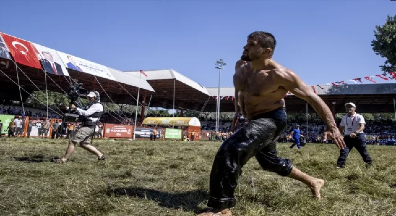 Başpehlivan Şaban Yılmaz 45 yaşında Kırkpınar’a veda etti