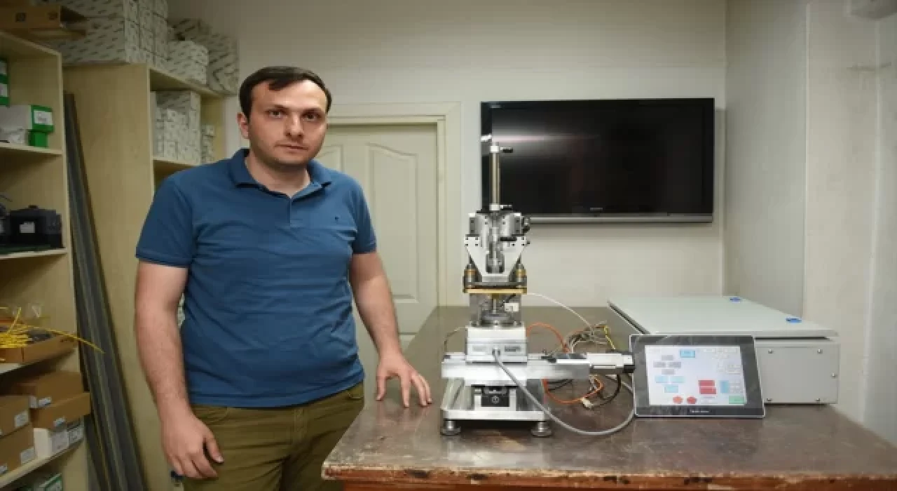 Hitit ve İskenderun Teknik üniversitelerince ”biyotribometre cihazı” geliştirildi