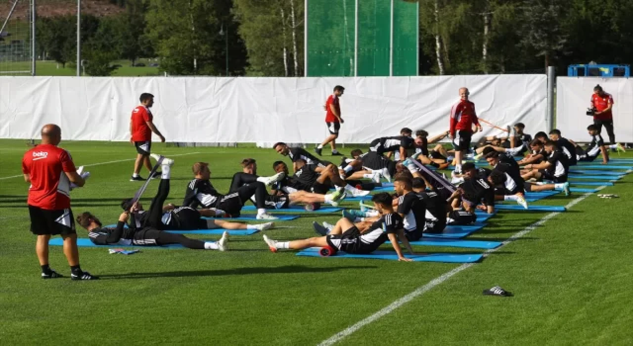 Beşiktaş, Avusturya kampında ilk idmanını yaptı
