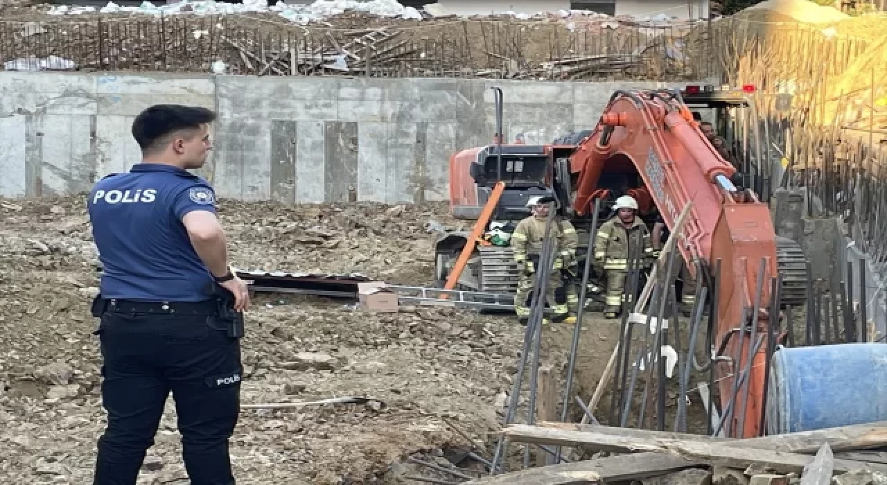 Şişli’de inşaatın temelinde toprak altında kalan 2 işçi kurtarıldı