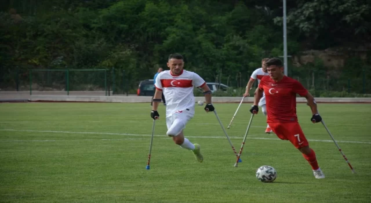 Ampute Milli Futbol Takımı’nın Giresun kampı sona erdi