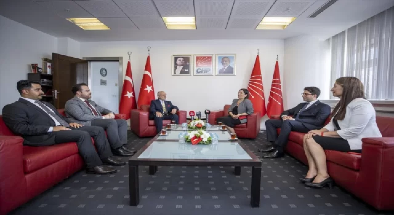 CHP Genel Merkezi’nde bayramlaşma ziyaretleri