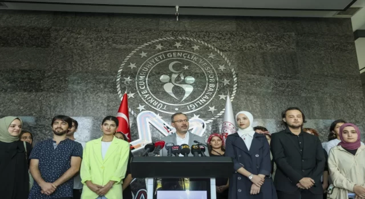 Bakan Kasapoğlu: ”(Öğrencilerin kredi borçları faizleri) Gençlerimizi hiçbir zaman mağdur etmedik, Sayın Cumhurbaşkanımız kabine toplantısında detaylıca açıklama yapacak.”