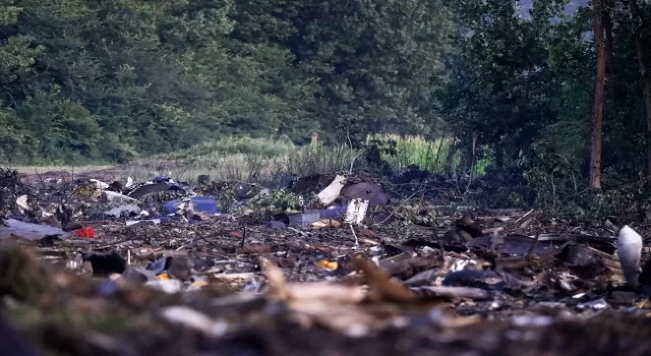 Kavala’da, ”tehlikeli madde” taşıyan uçağın düştüğü bölgede özel güvenlik önlemleri alındı