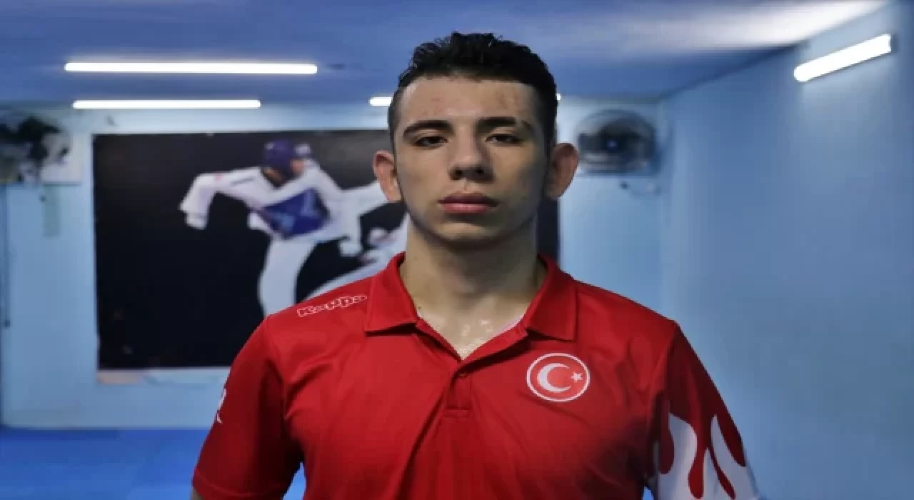 Tekvando Milli Takımı’na seçilen genç sporcu, hedefe dünya şampiyonluğunu koydu