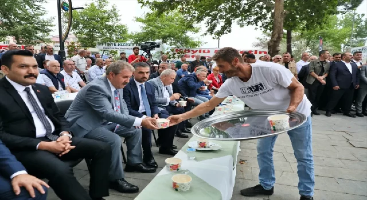 BBP Genel Başkanı Destici Samsun’da geleneksel bahar şenliğinde konuştu: