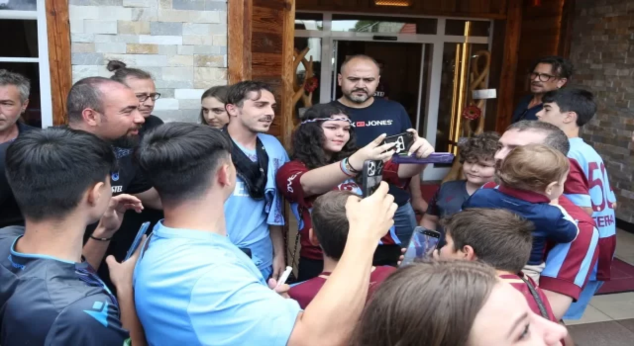 Trabzonspor’u Avusturya’da taraftarı yalnız bırakmadı