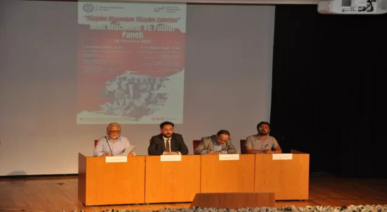 ”Yüzyılın Maçından Yüzyılın Zaferine Milli Mücadele ve Futbol” paneli düzenlendi