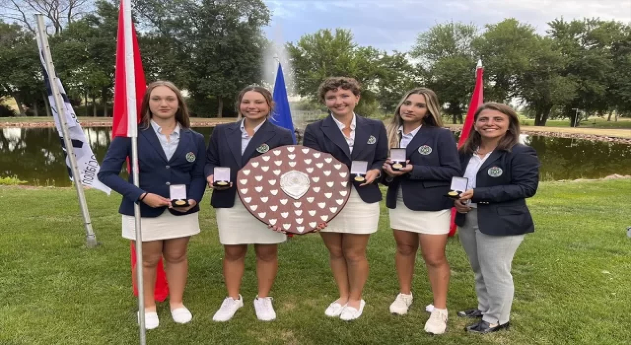 Kadın Milli Golf Takımı, Macaristan’da altın madalya kazandı