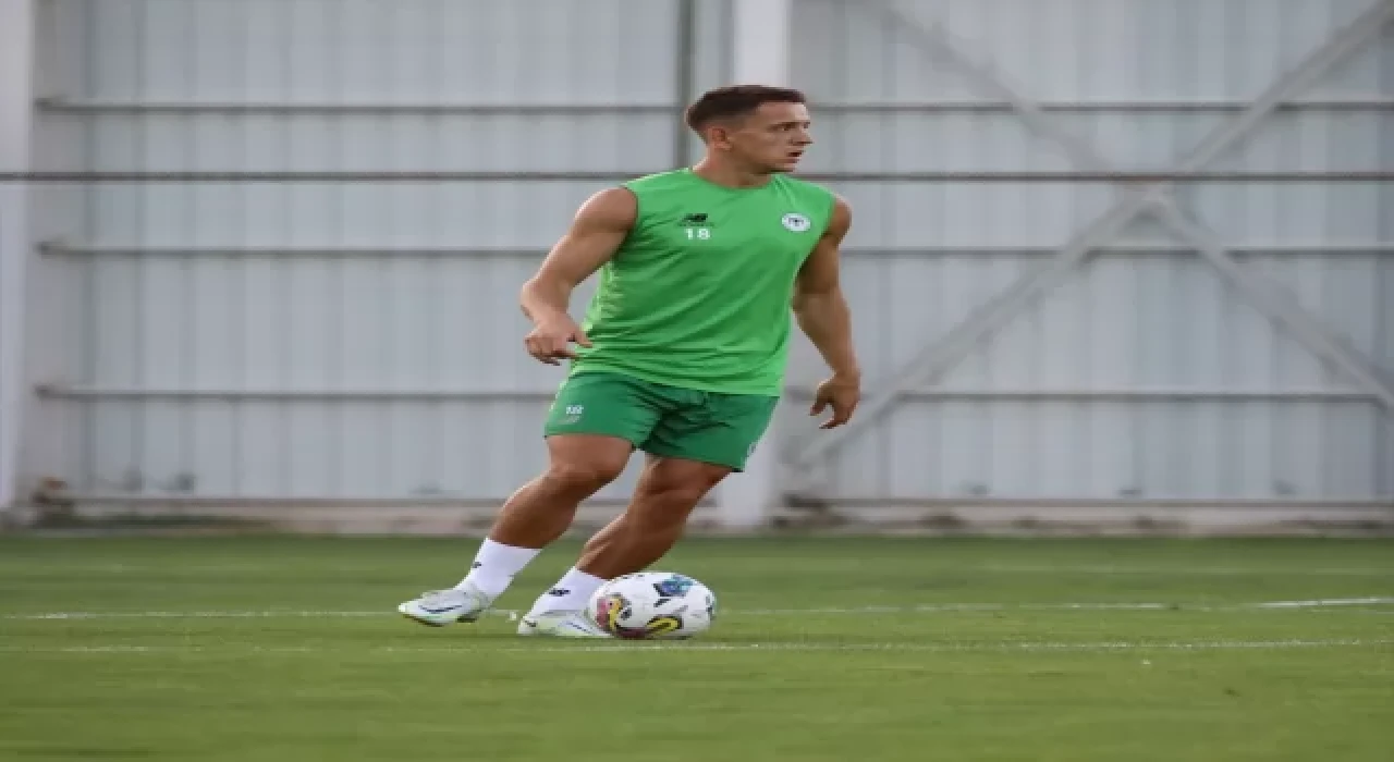 Konyaspor, Vaduz maçı hazırlıklarına devam etti