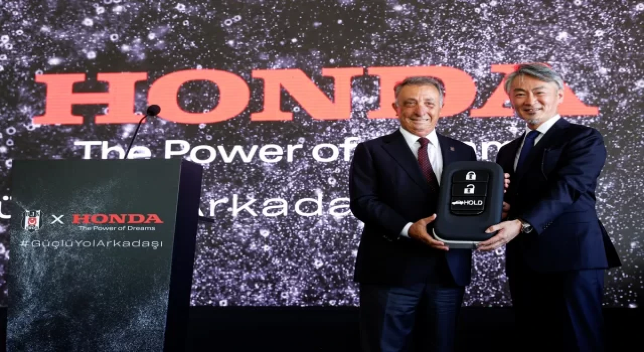 Beşiktaş Kulübü ile Honda arasında sponsorluk anlaşması imzalandı