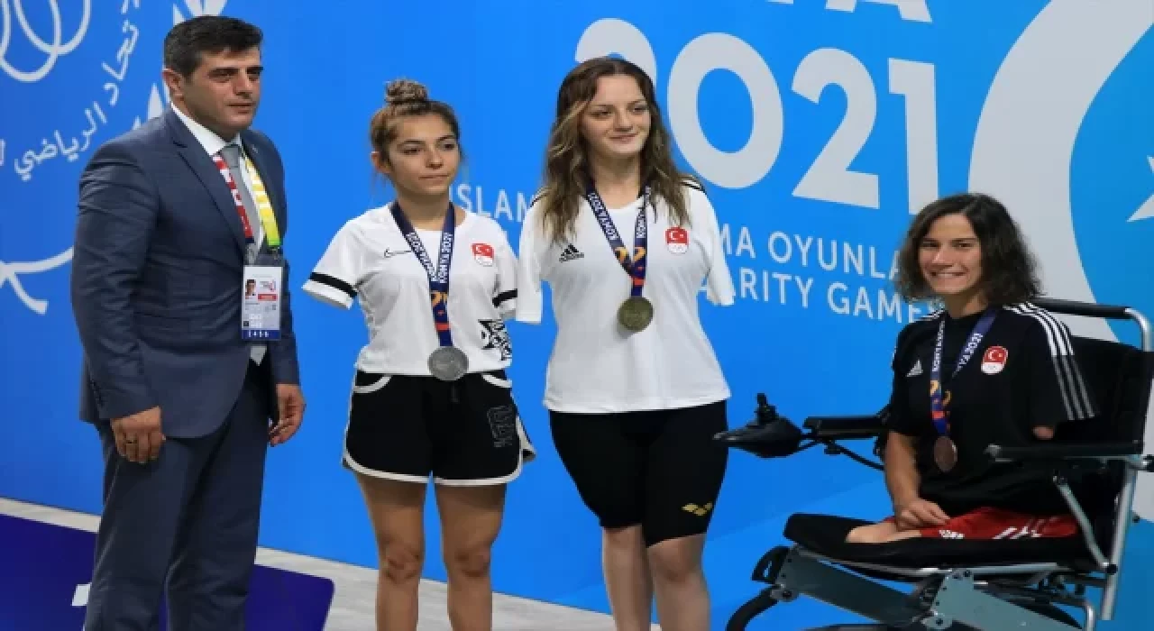İslami Dayanışma Oyunları’nda paralimpik yüzücülerden iki günde 13 madalya