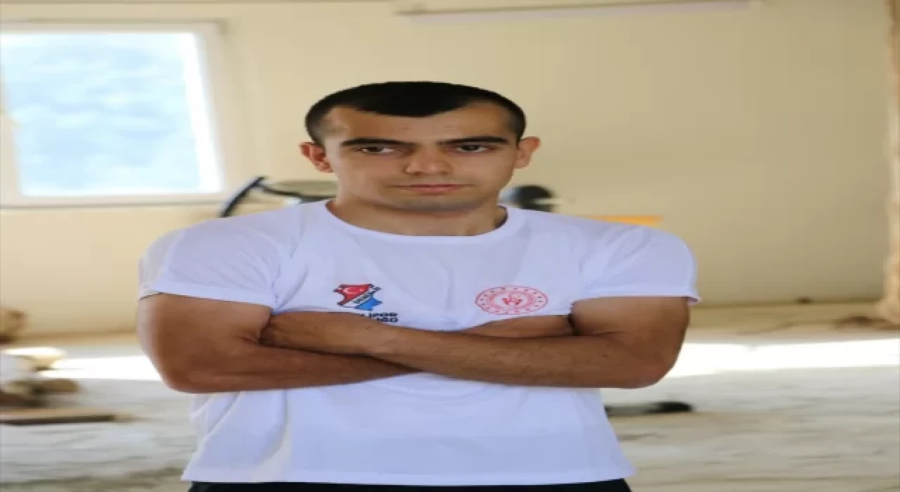 Bileğinin gücüyle engellere karşı mücadele veren genç sporcu, milli forma için çalışıyor