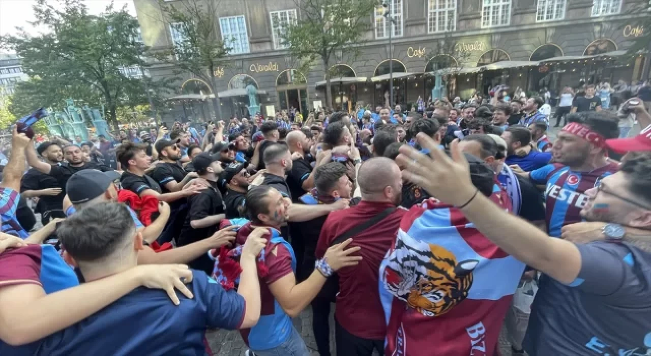 Avrupa’da yaşayan Türkler Trabzonspor’un Kopenhag’la oynayacağı maça yoğun ilgi gösterdi