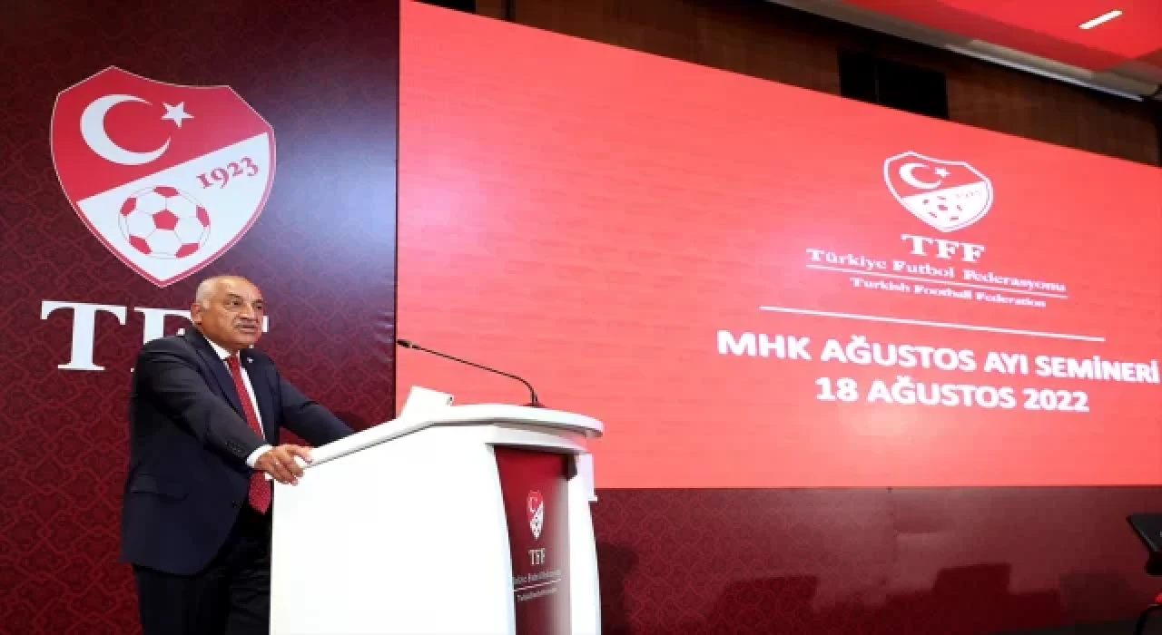 MHK Başkan Vekili Ilgaz, hakem Yasin Kol’un biraz dinlendirileceğini söyledi