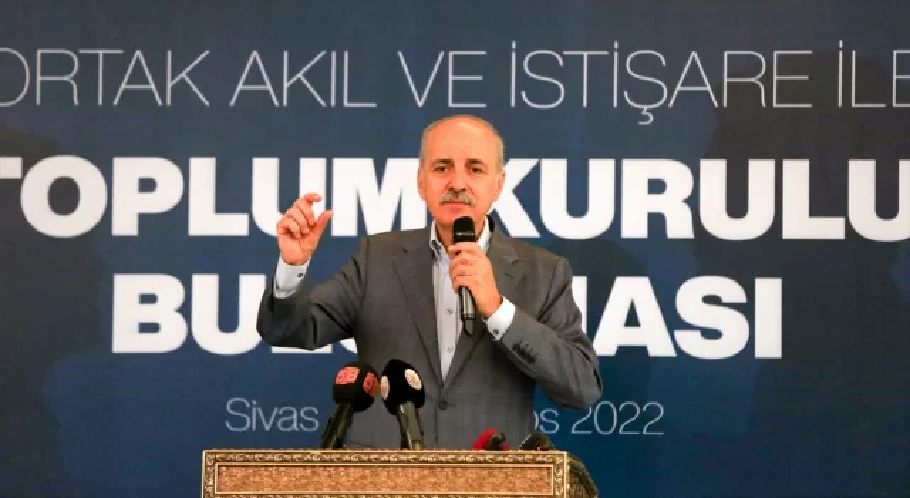 AK Parti’li Kurtulmuş, Sivas’ta sivil toplum kuruluşları buluşmasında konuştu: