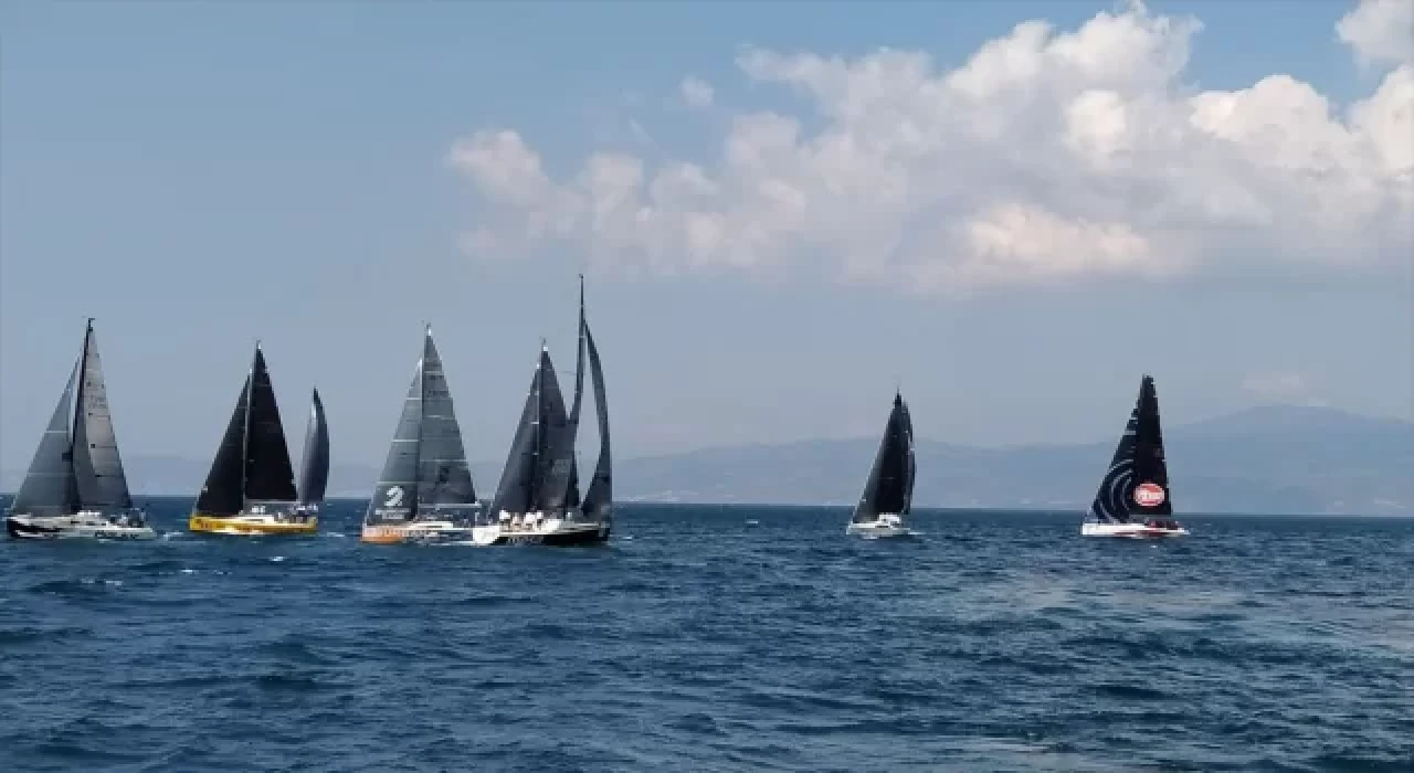 TAYKEker Olympos Regatta Yelken Yarışı’nın Tirilye etabı başladı
