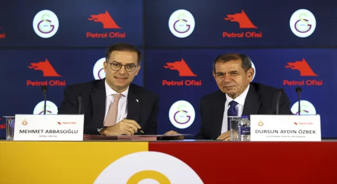 Galatasaray ile Petrol Ofisi arasında sponsorluk anlaşması yapıldı