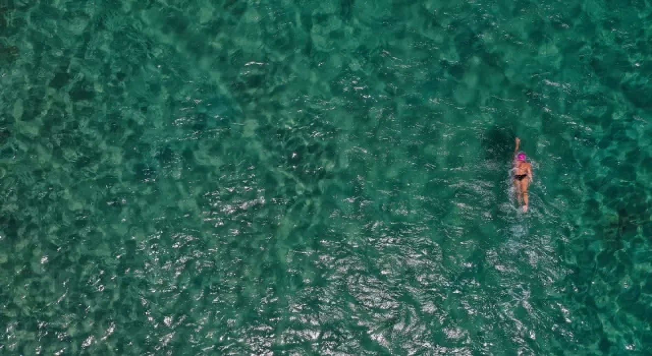 Catalina’yı yüzerek geçen ilk Türk kadını Bengisu ”7 Okyanus” için hazırlanıyor